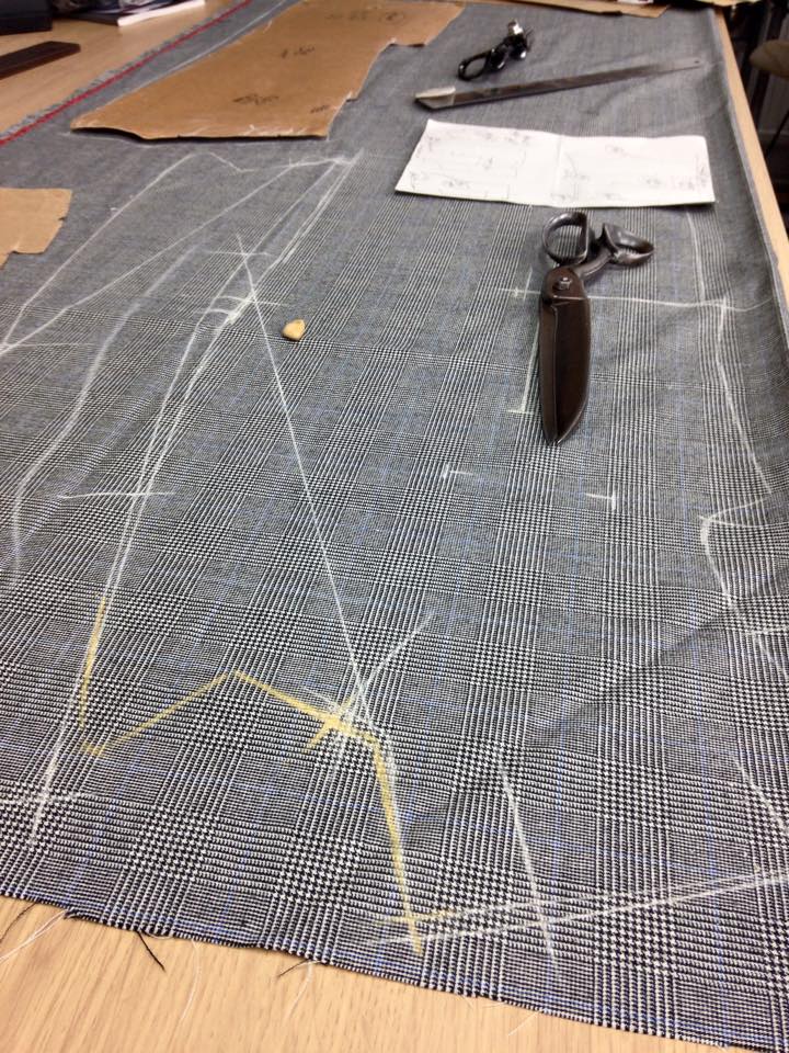 prince of wales material marked